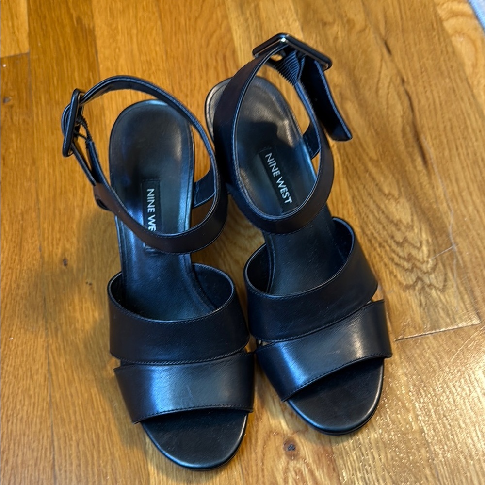 Nine West Black Women's Sandals